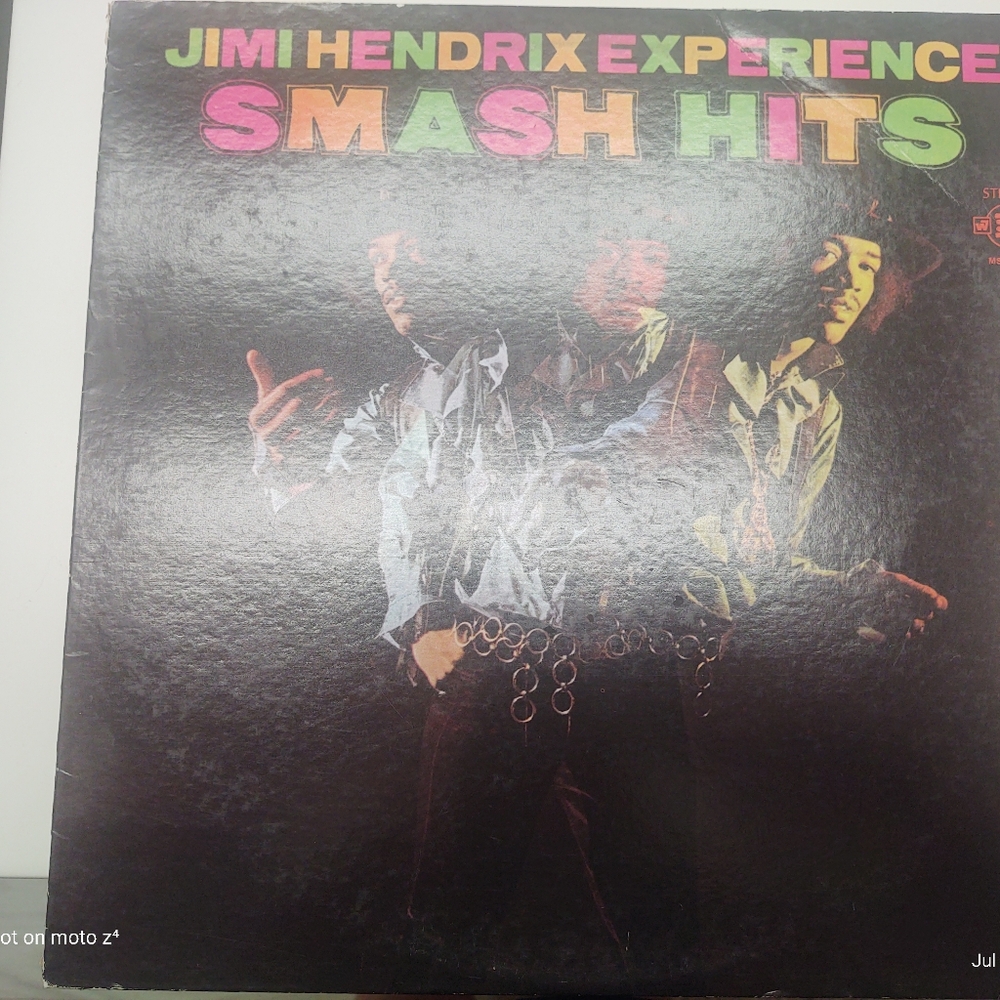 Jimi Hendrix Experience Smash Hits Vinyl Record